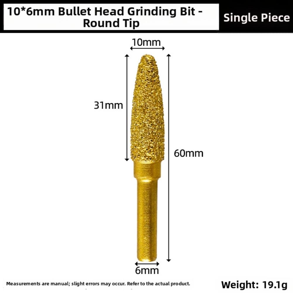 1pc Brazing Grinding Head Hexagonal Handle Carbide Rotary File Cast Iron Stone Hand Drill For Metal Grinding Finishing
1pc Brazing Grinding Head Hexagonal Handle Carbide Rotary File Cast Iron Stone Hand Drill For Metal Grinding Finishing