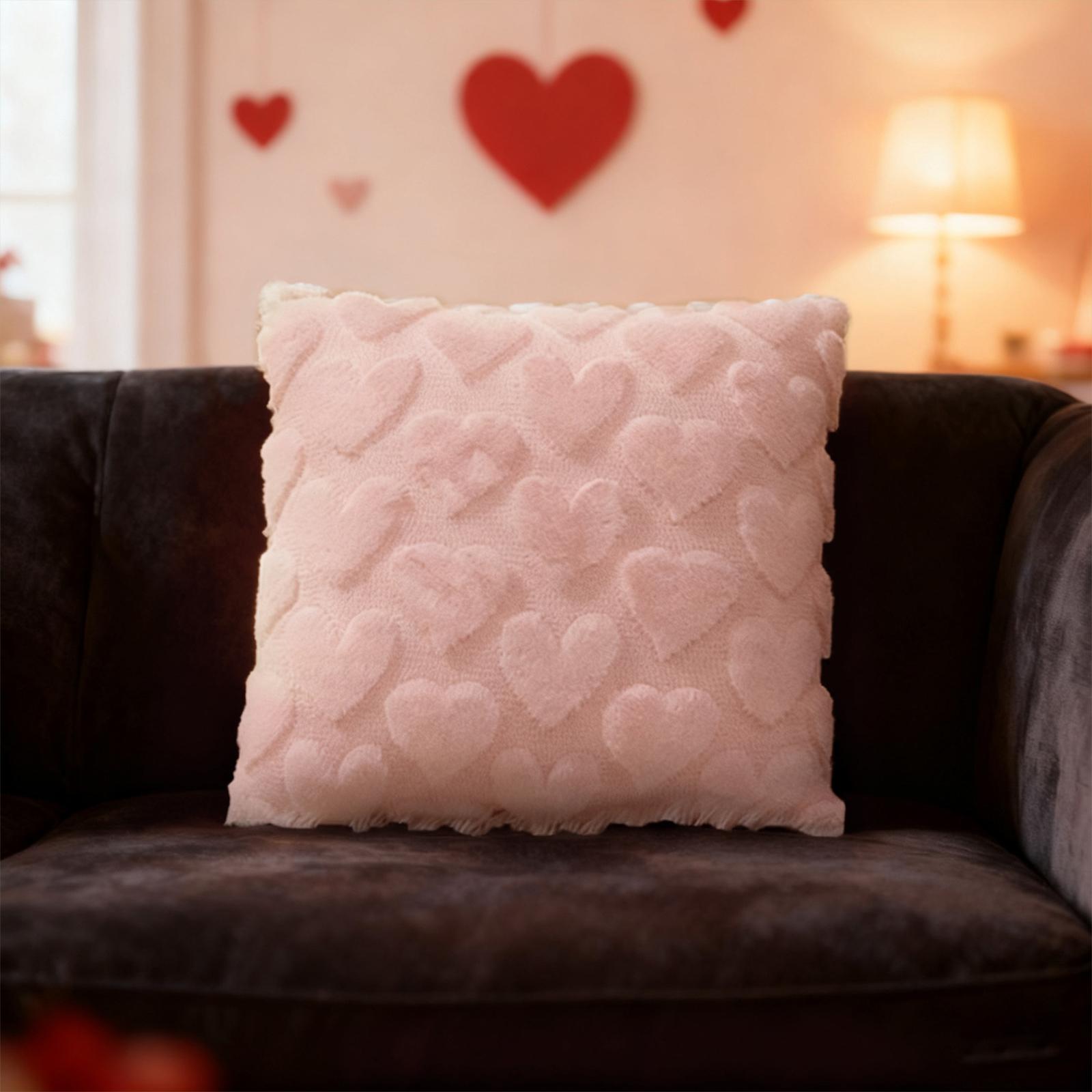 Valentine s Day Decor Pillowcases 4-Pack, Love Heart Printed Cushion Covers For Sofa/Bed,Red Black Pillow Cases For Home Decoration One Size рожевий
Valentine s Day Decor Pillowcases 4-Pack, Love Heart Printed Cushion Covers For Sofa/Bed,Red Black Pillow Cases For Home Decoration One Size рожевий