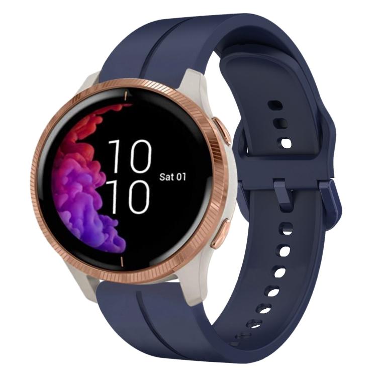 Для Garmin Venu 20 мм Силіконовий ремінець для годинника For Garmin Venu синій
Для Garmin Venu 20 мм Силіконовий ремінець для годинника For Garmin Venu синій
