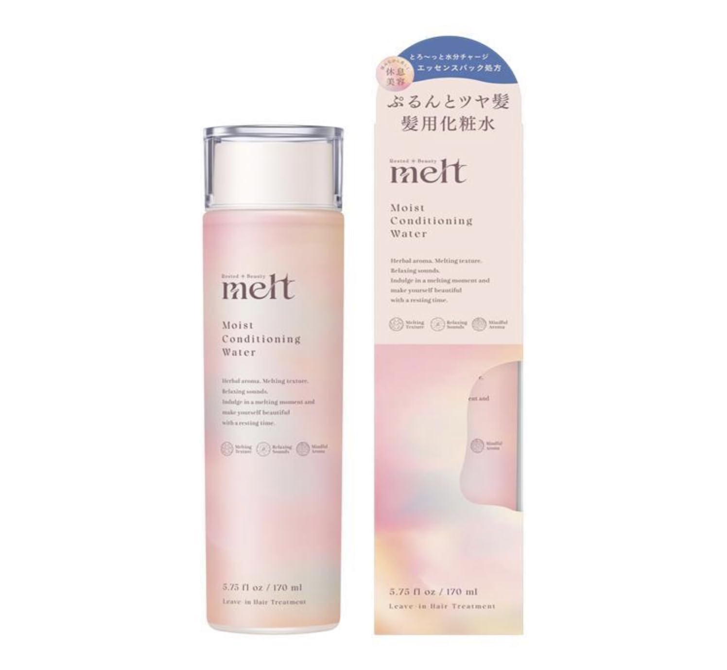 Melt Moist Conditioning Water 170 мл Лечебный лосьон для волос с ароматом герани и ландыша Melt. &
Melt Moist Conditioning Water 170 мл Лечебный лосьон для волос с ароматом герани и ландыша Melt. &