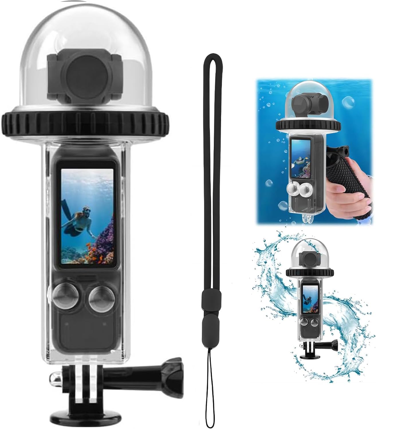 Водонепроникний чохол Taoricup для DJI Osmo Pocket 3 Osmo Pocket 3 40M Водонепроникний бокс для підводної зйомки Захисний підводний чохол Аксесуари для Pocket 3
Водонепроникний чохол Taoricup для DJI Osmo Pocket 3 Osmo Pocket 3 40M Водонепроникний бокс для підводної зйомки Захисний підводний чохол Аксесуари для Pocket 3