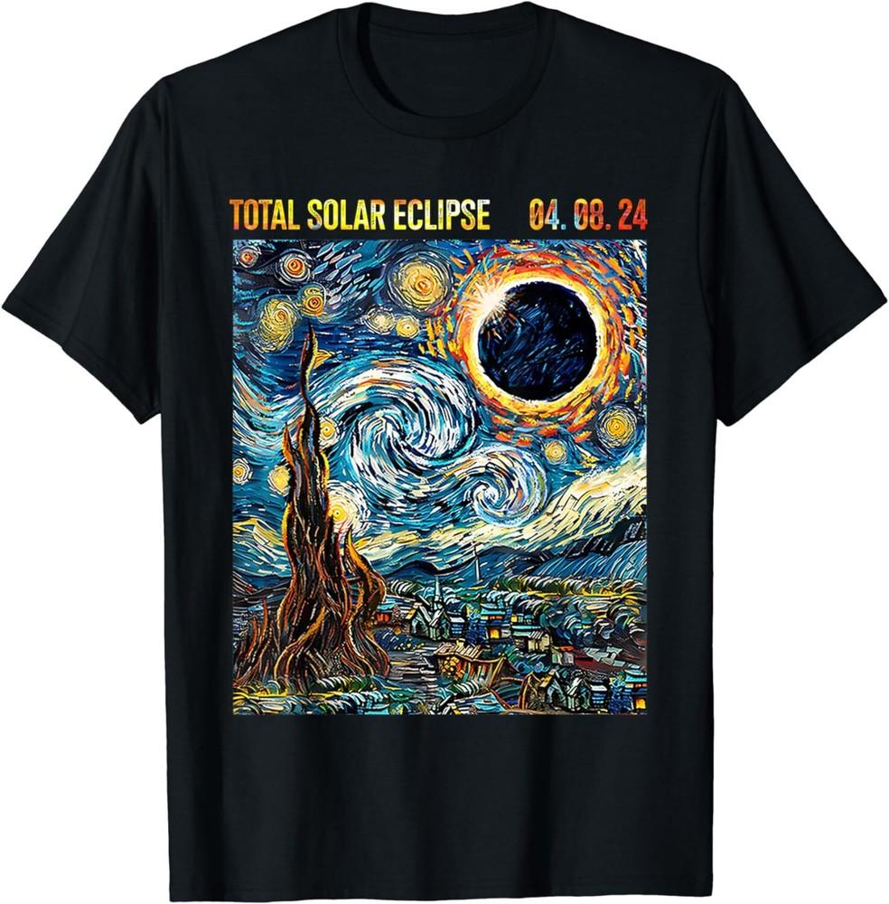 SALE Total Solar Eclipse 2024 Starry Night Painting Van Gogh Unisex T-Shirt Unisex T-Shirt XXXXL
SALE Total Solar Eclipse 2024 Starry Night Painting Van Gogh Unisex T-Shirt Unisex T-Shirt XXXXL