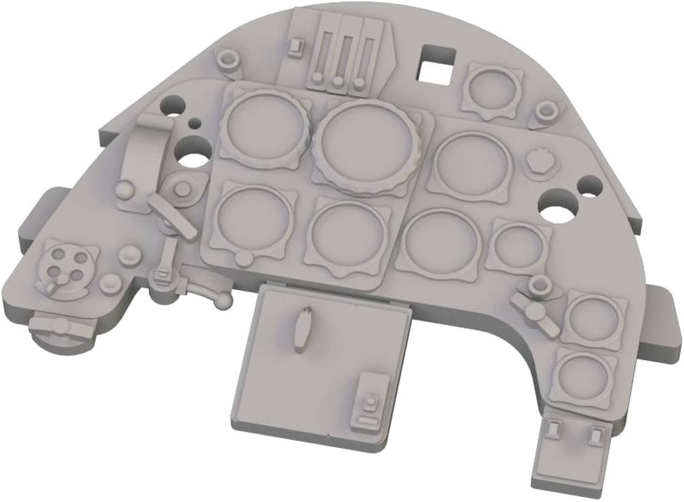 Пластиковые детали приборной панели самолета Eduard Look Messerschmitt EDU634030 1/32 Bf109G-4 (для уровня)
Пластиковые детали приборной панели самолета Eduard Look Messerschmitt EDU634030 1/32 Bf109G-4 (для уровня)