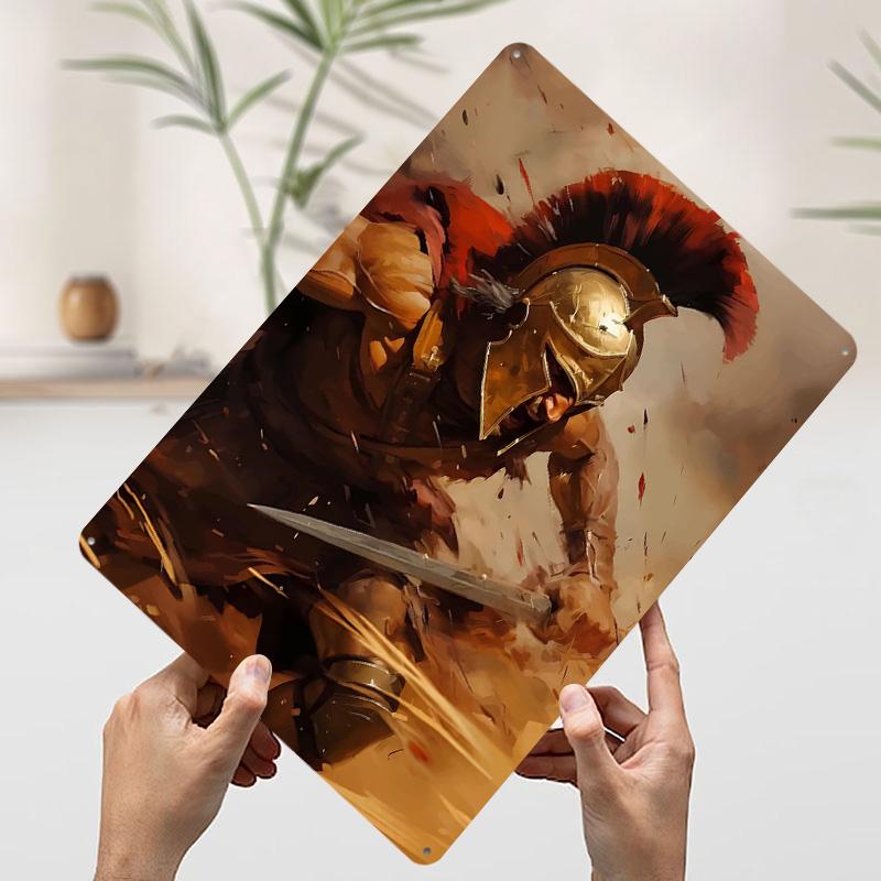 Spartan Spartacus Printed Poster Customized Wall Art Retro Vintage Metal Tin Signs for Room Ornaments Coffee Bar Accessories 7.9x11.8In(20x30cm)
Spartan Spartacus Printed Poster Customized Wall Art Retro Vintage Metal Tin Signs for Room Ornaments Coffee Bar Accessories 7.9x11.8In(20x30cm)
