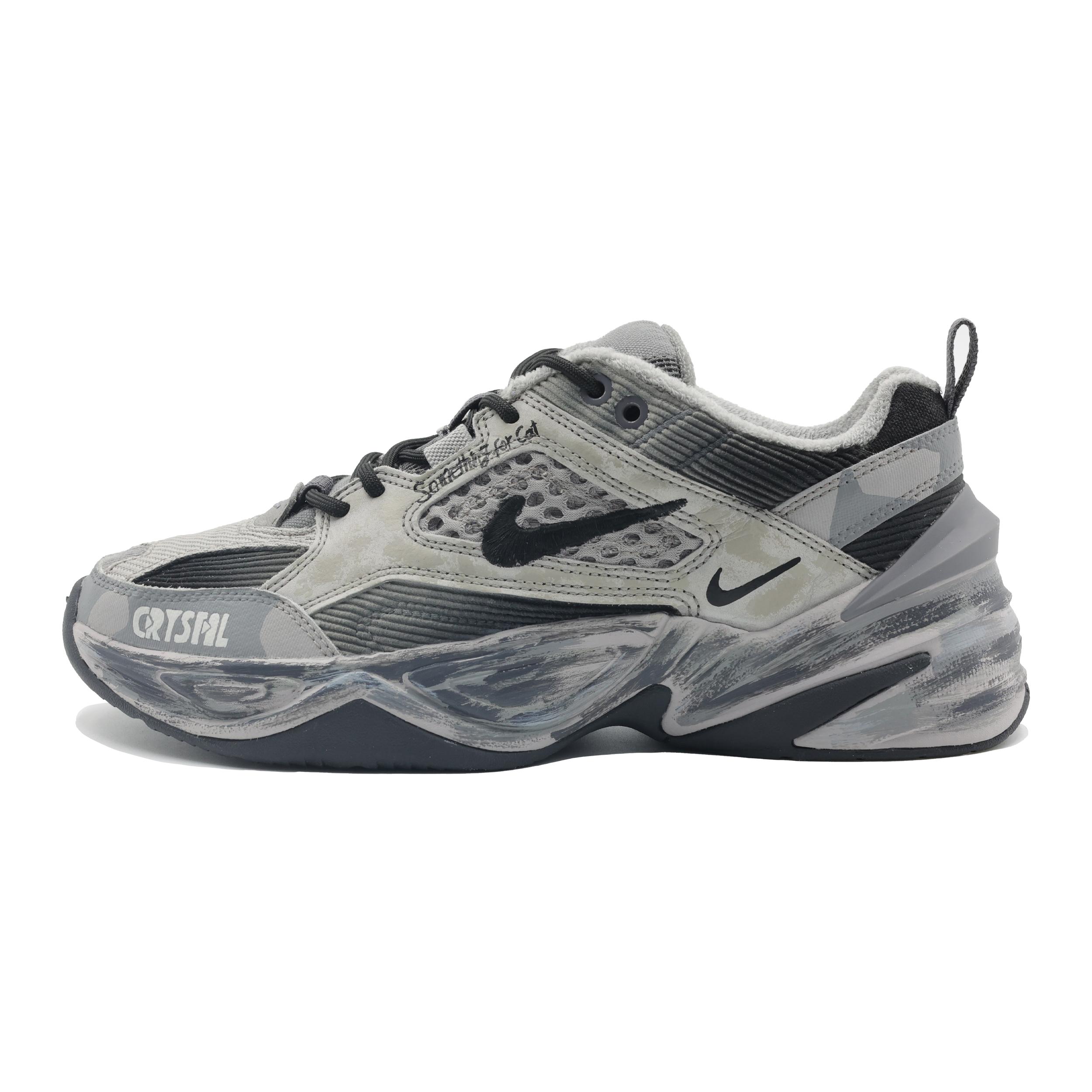 Nike M2K Mist Performance Slip Resistant Abrasion Resistant Low top Chunky Sneakers Unisex Gray Black BV0074-001(Team292-) 42
Nike M2K Mist Performance Slip Resistant Abrasion Resistant Low top Chunky Sneakers Unisex Gray Black BV0074-001(Team292-) 42