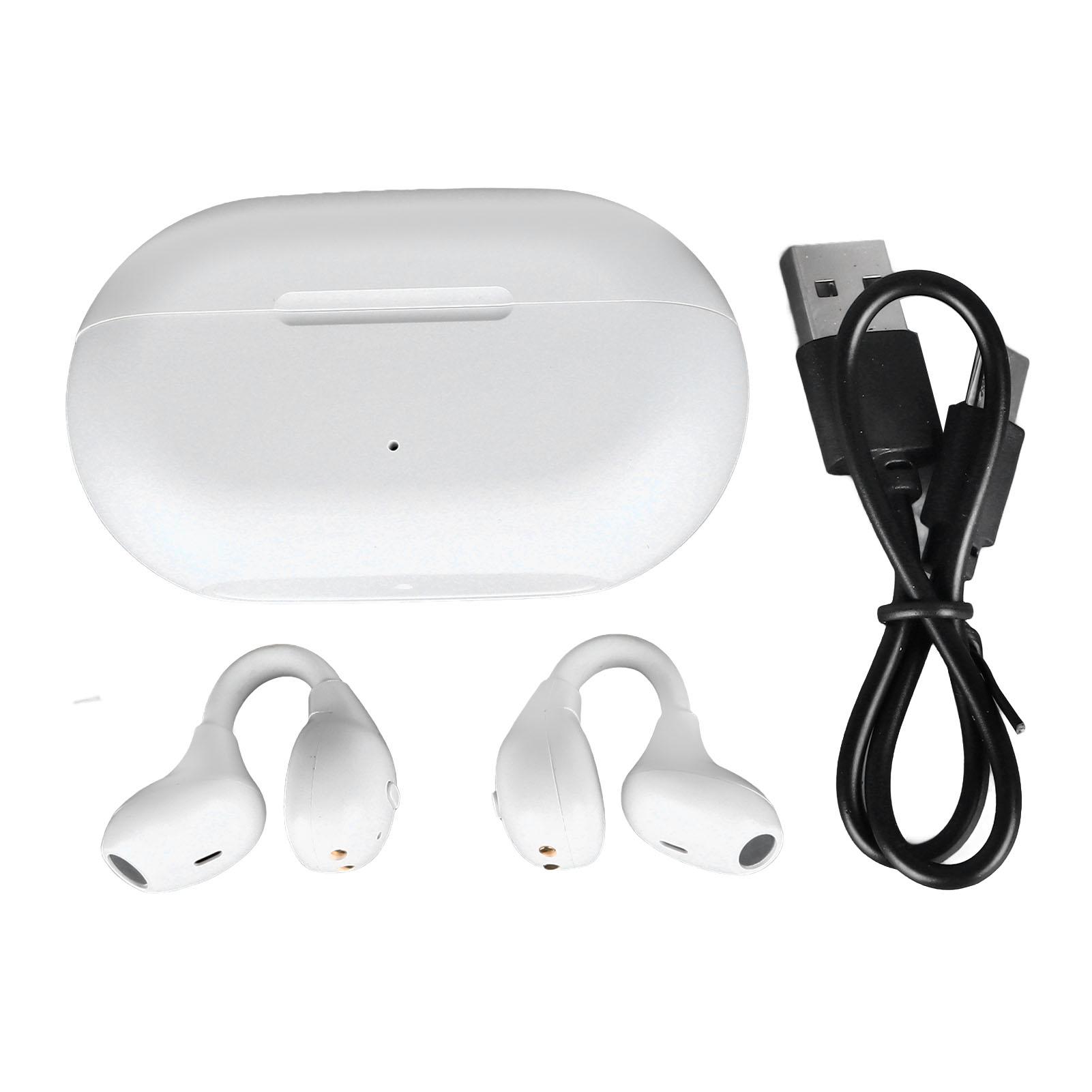 Clip On BT Earbud Noise Cancelling Wireless Earphone Headphone Headset for Game Sports Gym
Clip On BT Earbud Noise Cancelling Wireless Earphone Headphone Headset for Game Sports Gym