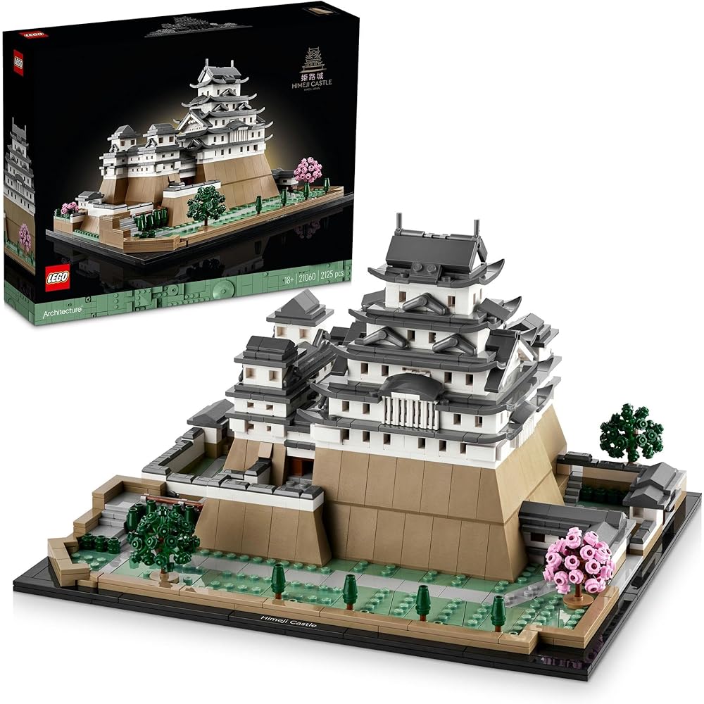 LEGO Architecture Himeji Castle Building Blocks Toy for Home Decor, Gift for Men and Women, 21060
LEGO Architecture Himeji Castle Building Blocks Toy for Home Decor, Gift for Men and Women, 21060
