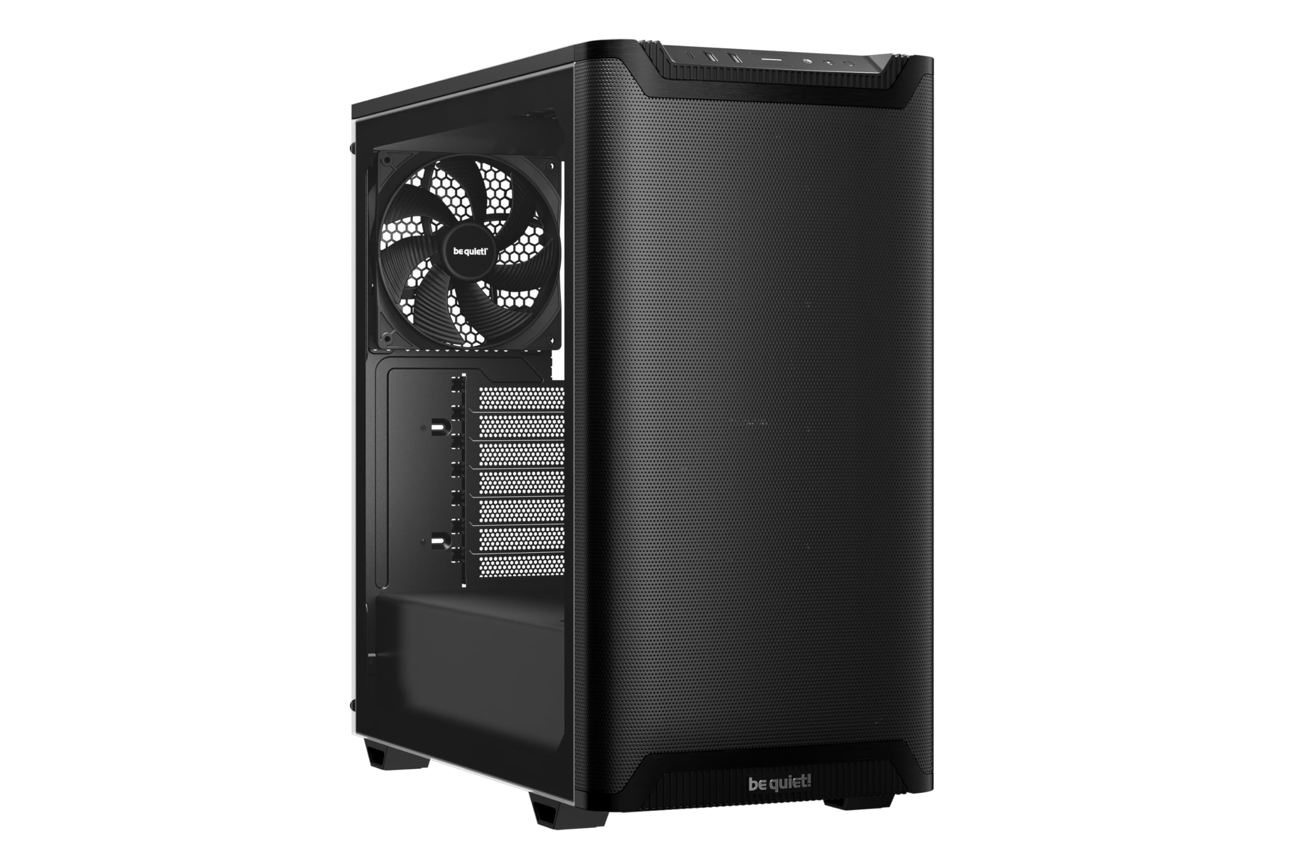 be quiet Middle Tower PC Case ATX Pure Base 501 Black Equipped with 2 Case Fans Domestic Authorized Distributor Product BGW74 PUR-BSE-501AFWDBK
be quiet Middle Tower PC Case ATX Pure Base 501 Black Equipped with 2 Case Fans Domestic Authorized Distributor Product BGW74 PUR-BSE-501AFWDBK