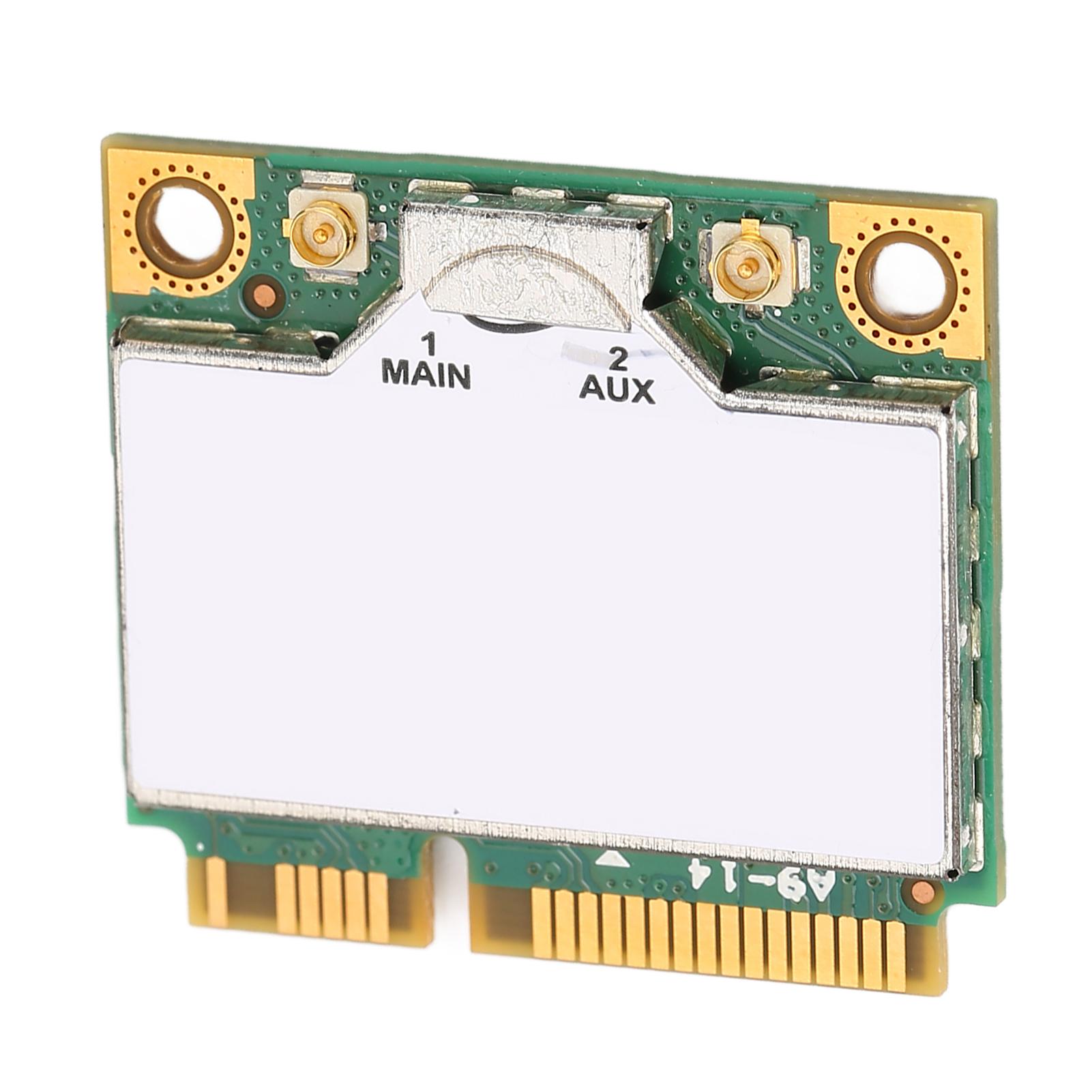 Wireless Net Card 300Mbps Dual Frequency Signal Stability Simple Installation Mini PCIE Wifi Card
Wireless Net Card 300Mbps Dual Frequency Signal Stability Simple Installation Mini PCIE Wifi Card