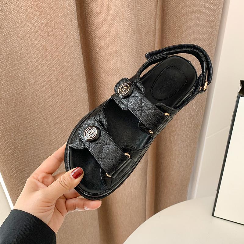 Platform sandals women wear summer new fairy small fragrant wind Velcro super high heel cool slippers 40
Platform sandals women wear summer new fairy small fragrant wind Velcro super high heel cool slippers 40