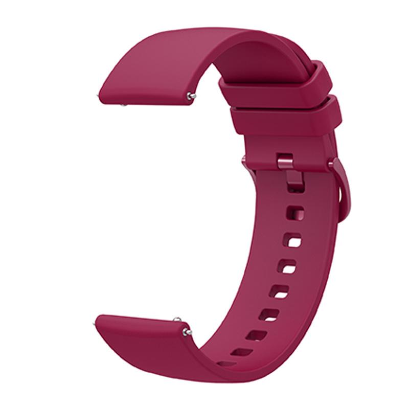 Universal 22mm Silicone Replacement Wrist Band Solid Color Adjustable Watch Strap with Same Color Buckle White
Universal 22mm Silicone Replacement Wrist Band Solid Color Adjustable Watch Strap with Same Color Buckle White