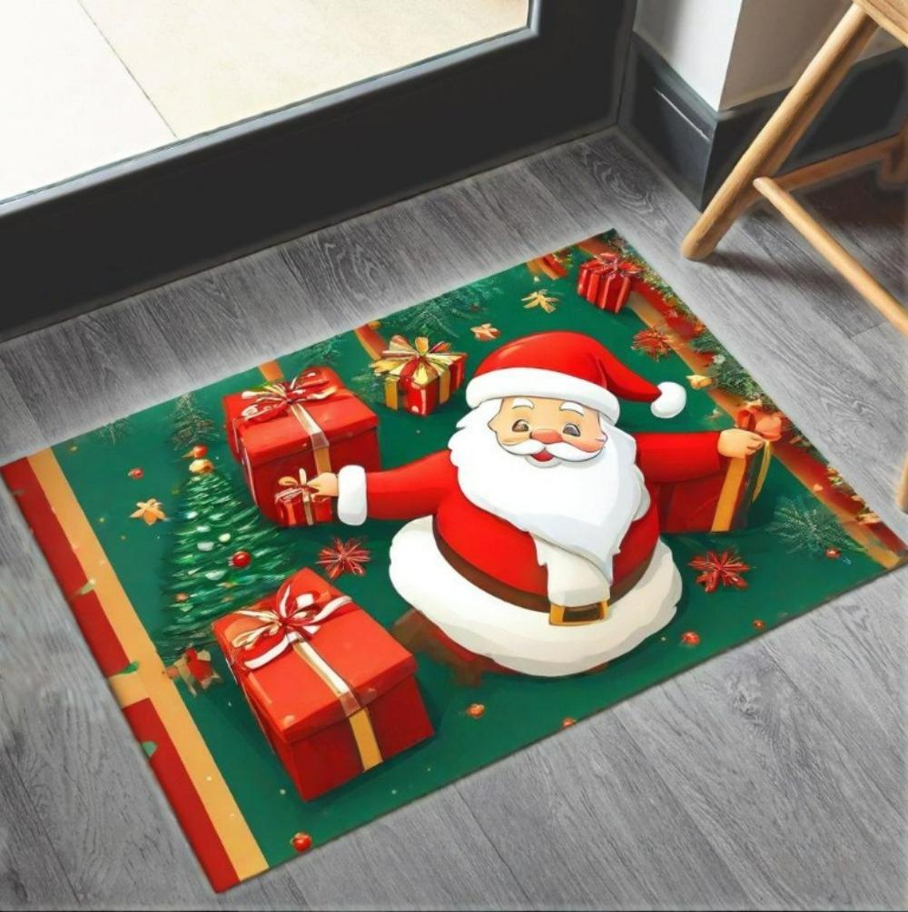 Christmas Door Mat Red Santa Claus Outdoor and Indoor Christmas Tree Carpet New Year 2026 Merry Christmas Home Decor Foot Mat 40x60cm
Christmas Door Mat Red Santa Claus Outdoor and Indoor Christmas Tree Carpet New Year 2026 Merry Christmas Home Decor Foot Mat 40x60cm
