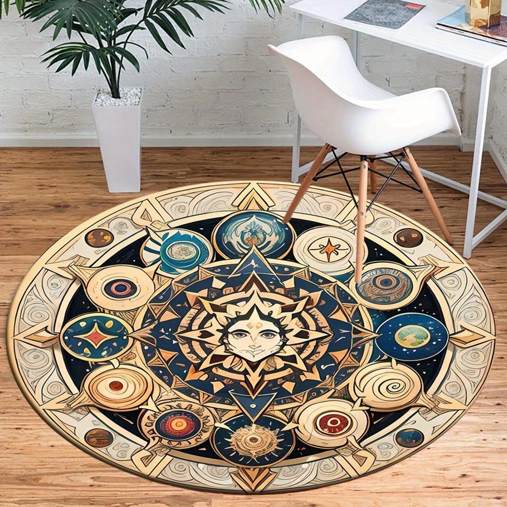 1pc Retro 1129002320 Pattern Round Floor Mat, Non-slip for Living Room Bedroom Chair Carpets Home Decor Gifts, Home Decor Room Decor Outdoor 80cm by 80cm
1pc Retro 1129002320 Pattern Round Floor Mat, Non-slip for Living Room Bedroom Chair Carpets Home Decor Gifts, Home Decor Room Decor Outdoor 80cm by 80cm