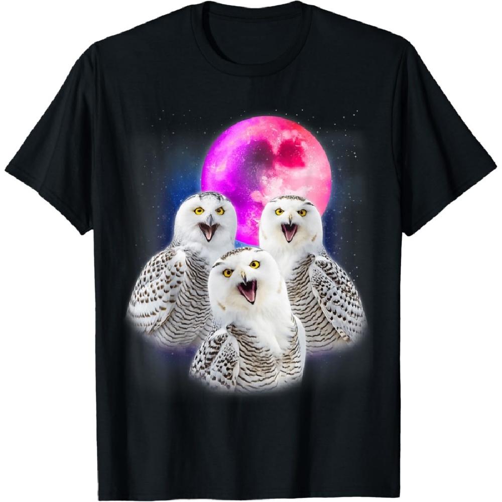3 Snowy Owl Howling At The Moon Funny Owl Bird Lover Birder T-Shirt XXXXXL
3 Snowy Owl Howling At The Moon Funny Owl Bird Lover Birder T-Shirt XXXXXL