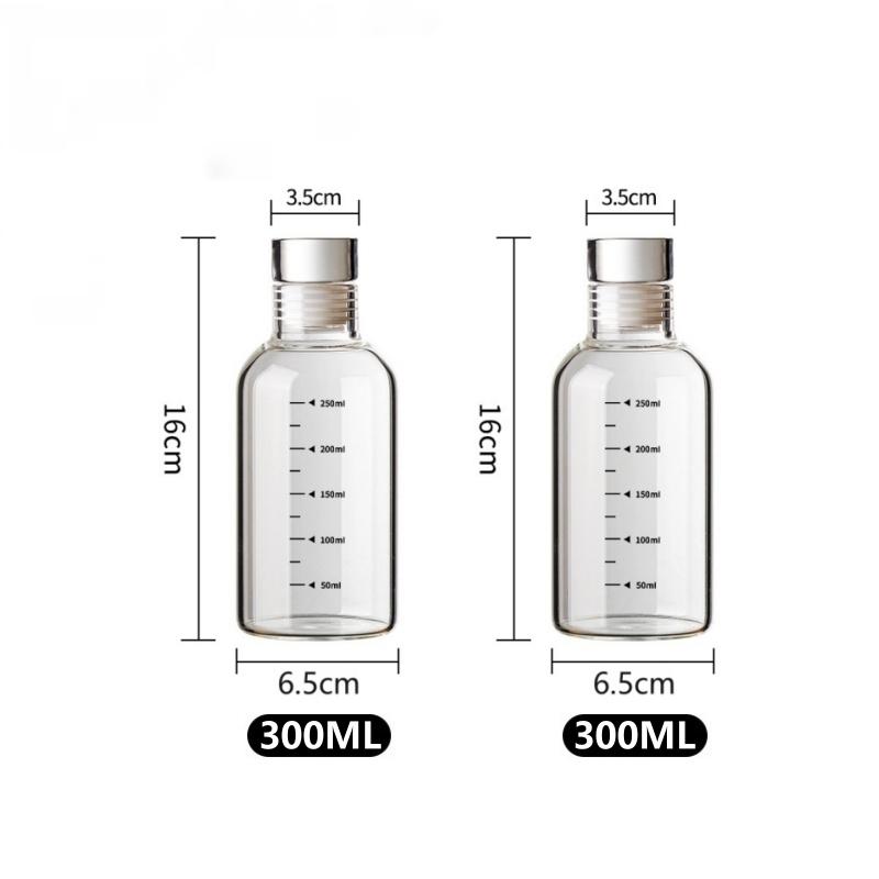 2pcs 300-1000ml Clear Glass Water Bottle Large Capacity with Time Marker Cover for Water Drink Outdoor Portable Milk Juice Cup 300-1000ml
2pcs 300-1000ml Clear Glass Water Bottle Large Capacity with Time Marker Cover for Water Drink Outdoor Portable Milk Juice Cup 300-1000ml