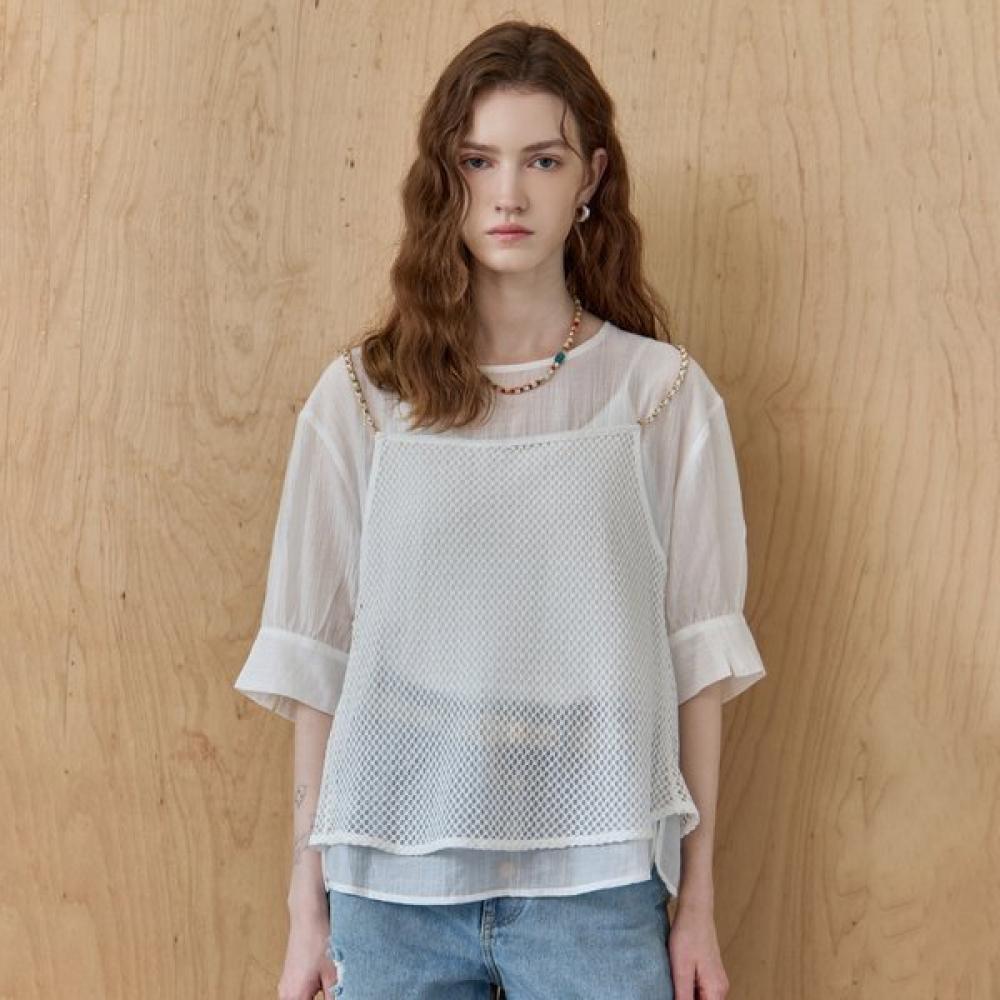 Maxza Chain Net Bustier Layered Sheer Blouse Ze07qb035nh blacks/FREE
Maxza Chain Net Bustier Layered Sheer Blouse Ze07qb035nh blacks/FREE