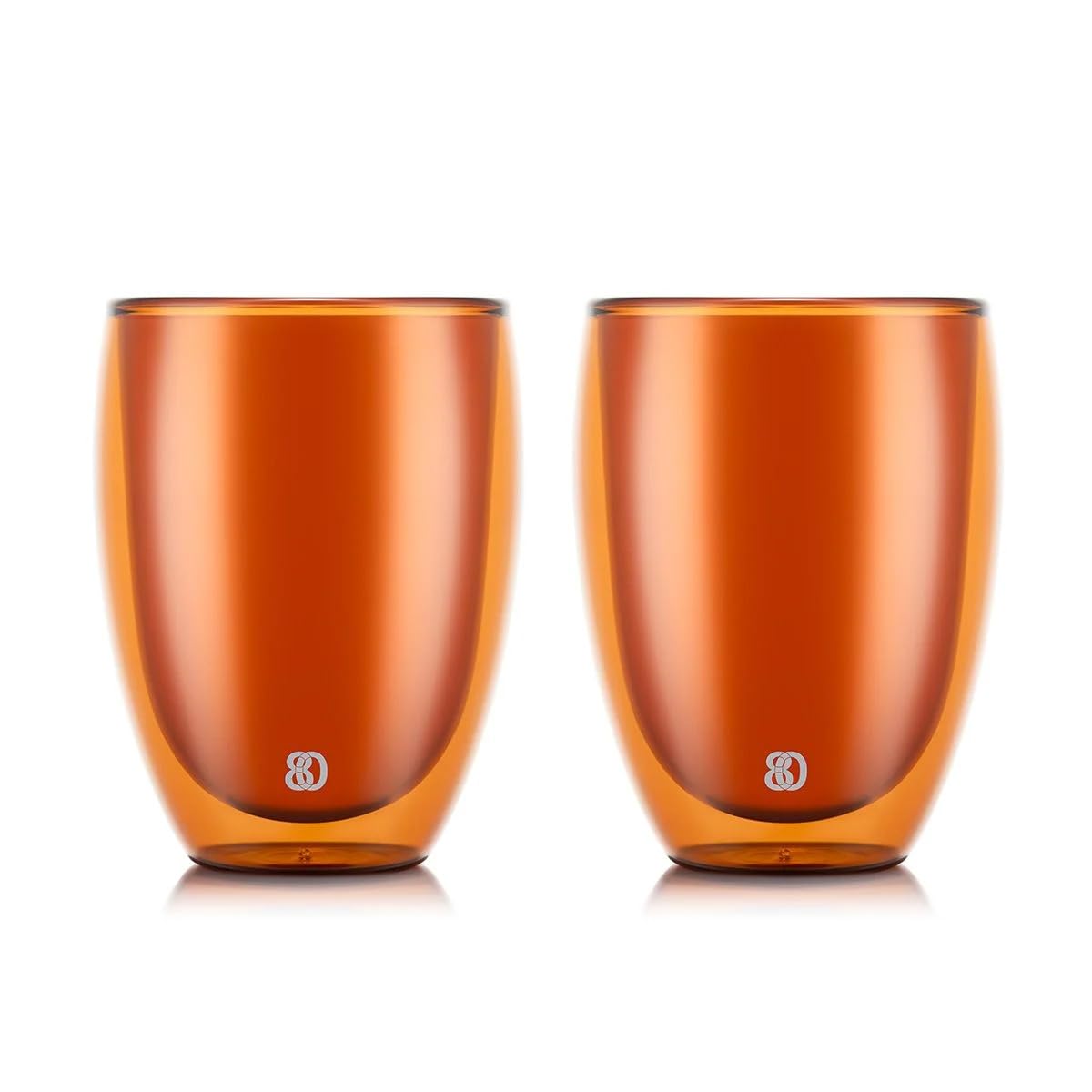BODUM Glass Cup Tumbler PAVINA Double Wall Glass 350ml Flame Orange Set of 2 Insulation Double Structure Heat Resistant Glass Microwave Safe Oven Safe
BODUM Glass Cup Tumbler PAVINA Double Wall Glass 350ml Flame Orange Set of 2 Insulation Double Structure Heat Resistant Glass Microwave Safe Oven Safe