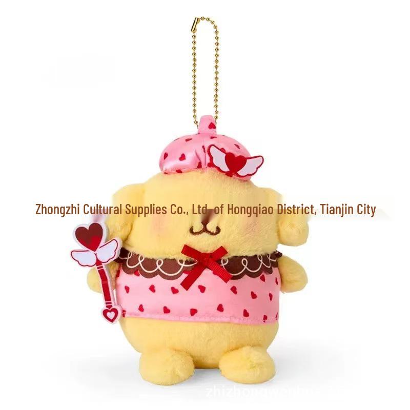 Sanrio Магічна паличка Серце Феї Лімітована серія Рожевий кулон з фігурками Hello Kitty та Kuromi
Sanrio Магічна паличка Серце Феї Лімітована серія Рожевий кулон з фігурками Hello Kitty та Kuromi