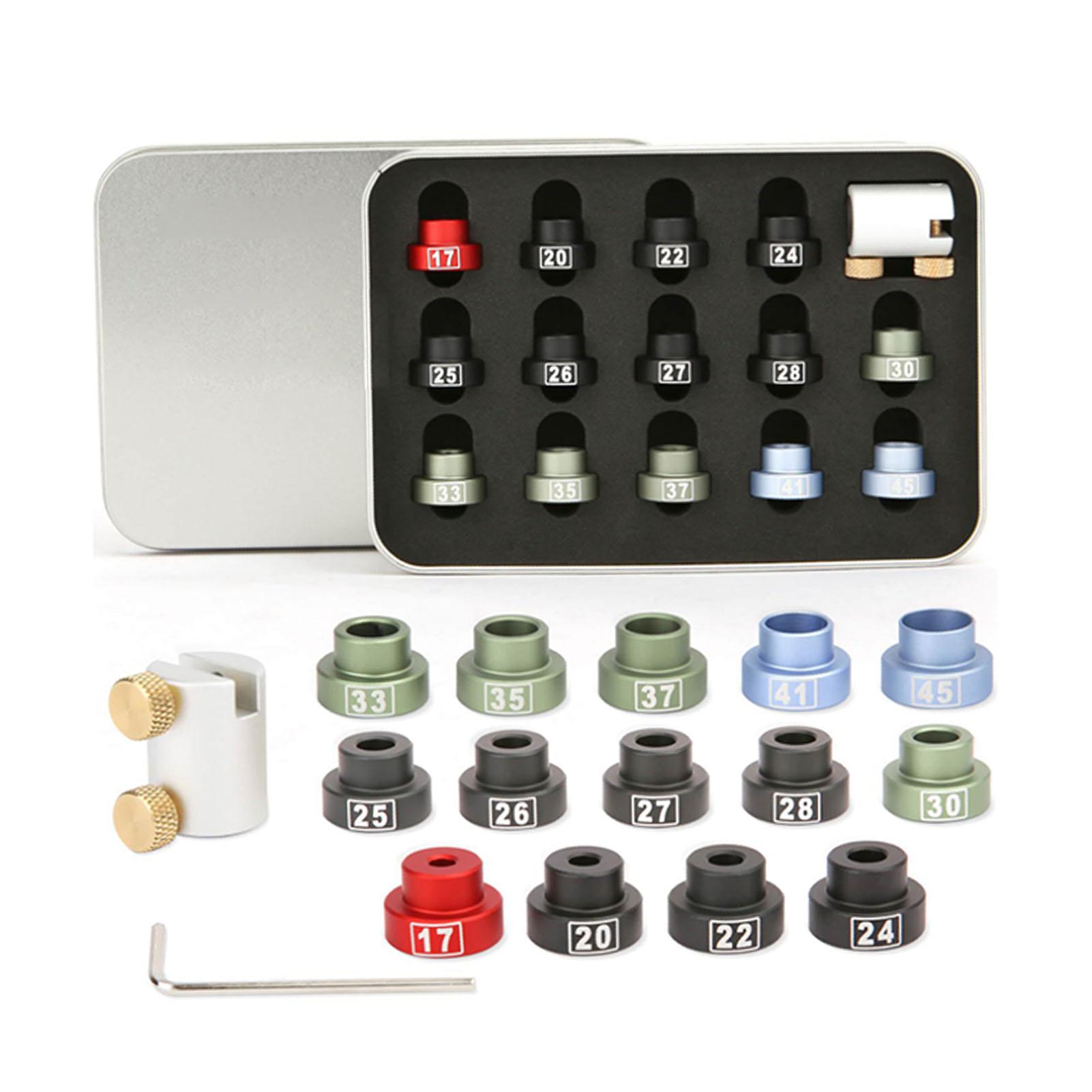 Reloading Comparator Kit Aluminum Alloy Universal Gap Measurement Tools with Storage Case .17-.45 Caliber
Reloading Comparator Kit Aluminum Alloy Universal Gap Measurement Tools with Storage Case .17-.45 Caliber