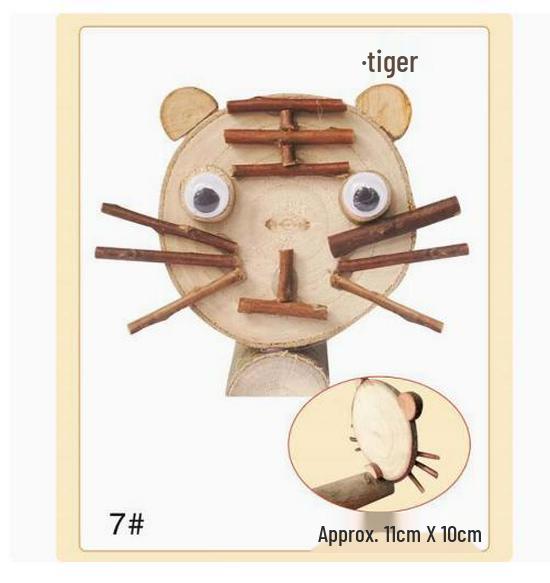 Creative DIY Wood Slice Craft Pack for Kids: Natural Painting & Animal Toy Making
Creative DIY Wood Slice Craft Pack for Kids: Natural Painting & Animal Toy Making