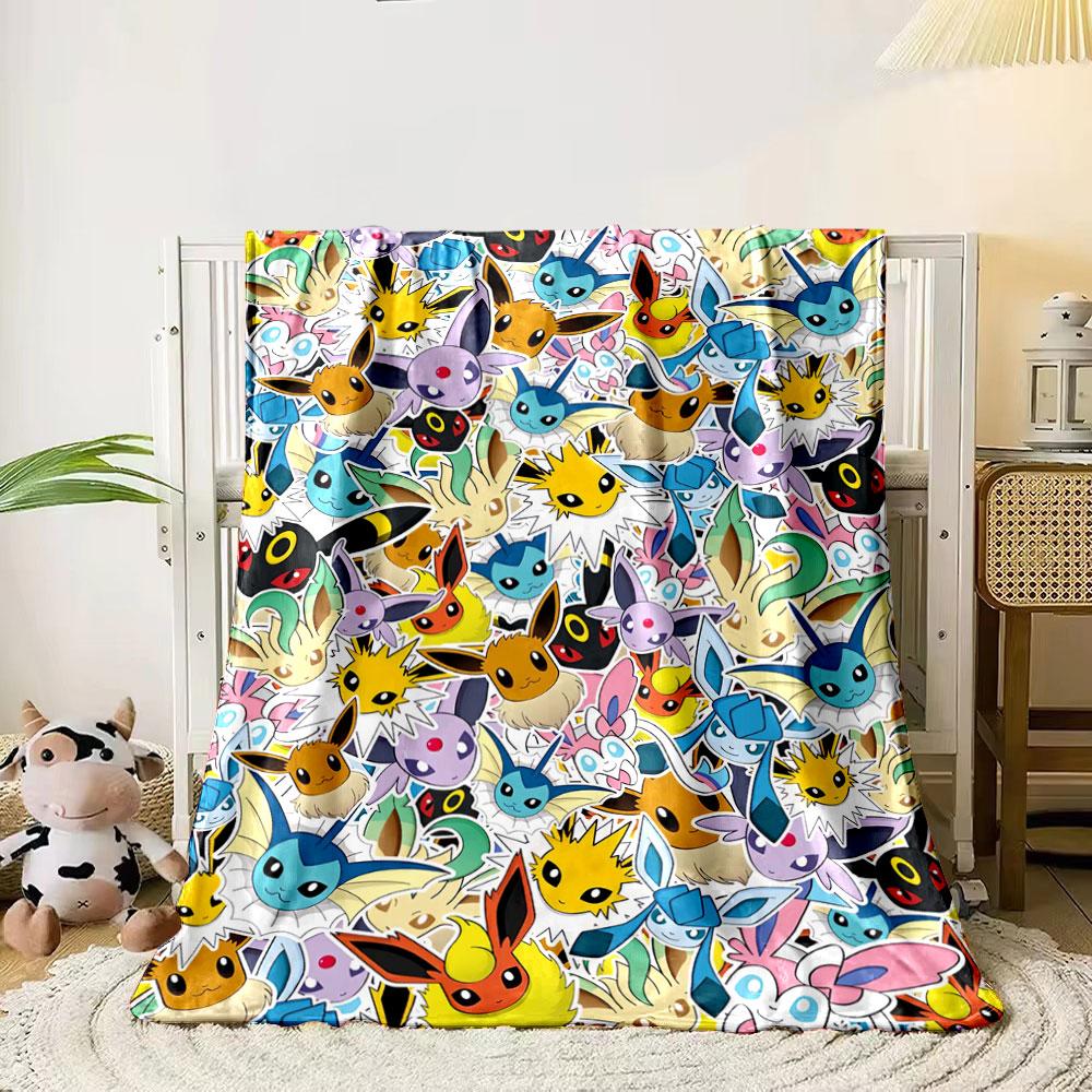 The image features a dense collage of colorful Eevee and its evolutions. for all seasons blanket lunch break throw gift 80cm x 120cm
The image features a dense collage of colorful Eevee and its evolutions. for all seasons blanket lunch break throw gift 80cm x 120cm