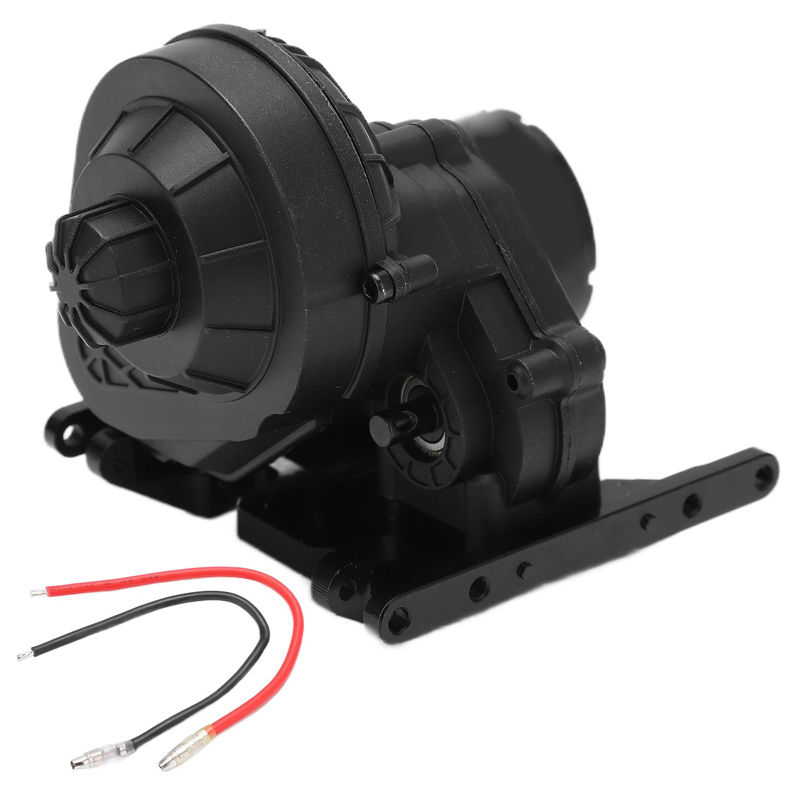 RC Gear Box Brushed Motor Gear Box with Connection Cables for SCX10 II 90046 90047 RC Car Grey
RC Gear Box Brushed Motor Gear Box with Connection Cables for SCX10 II 90046 90047 RC Car Grey