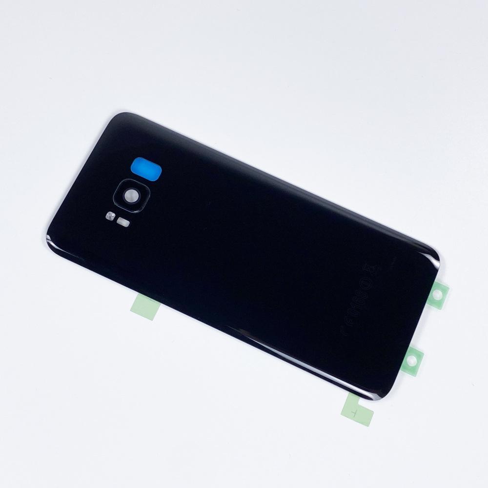 Samsung S8/S8+ Battery Back Cover Glass Replacement S8 double logo чорний
Samsung S8/S8+ Battery Back Cover Glass Replacement S8 double logo чорний