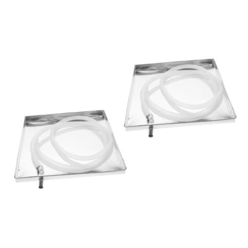LEDMOMO Set of 2 Air Conditioner Outdoor Unit Water Drain Trays, Window Unit Windbreaker, Portable Air Cooler, Absorbent Rack, Washing Machine Drain P
LEDMOMO Set of 2 Air Conditioner Outdoor Unit Water Drain Trays, Window Unit Windbreaker, Portable Air Cooler, Absorbent Rack, Washing Machine Drain P