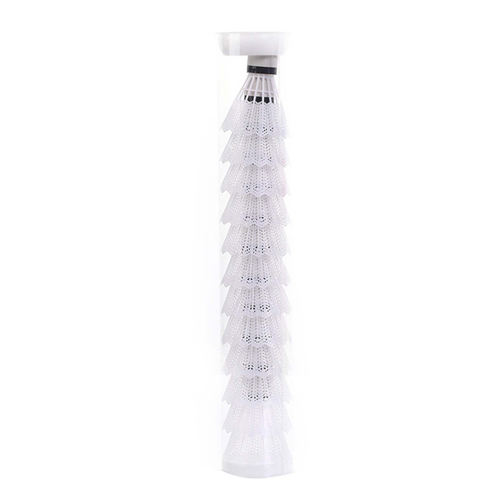 12Pcs Badminton Plastic White Badminton Shuttlecocks Practical Design Fun Recreational Game Suitable For Clubs Parties Gardens білий
12Pcs Badminton Plastic White Badminton Shuttlecocks Practical Design Fun Recreational Game Suitable For Clubs Parties Gardens білий