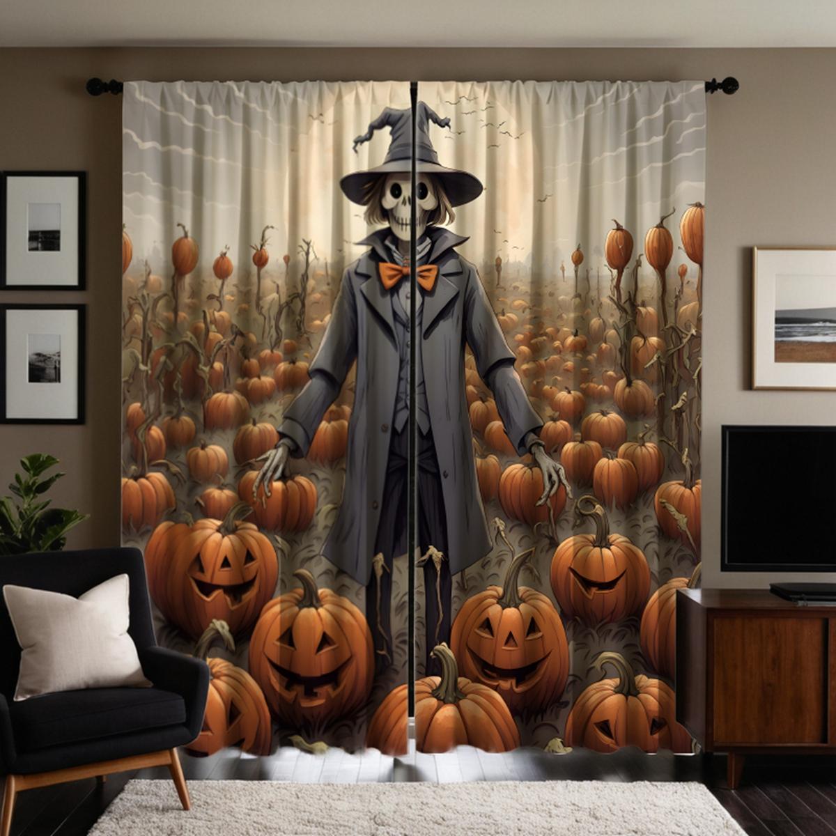 Комплект из 2 предметов, нашивка на Хэллоуин из тыквы, занавеска с изображением черепа, желтая завязка, цифровая печать, стиль для украшения дома, декор livi W52H63inchW132H160cm
Комплект из 2 предметов, нашивка на Хэллоуин из тыквы, занавеска с изображением черепа, желтая завязка, цифровая печать, стиль для украшения дома, декор livi W52H63inchW132H160cm