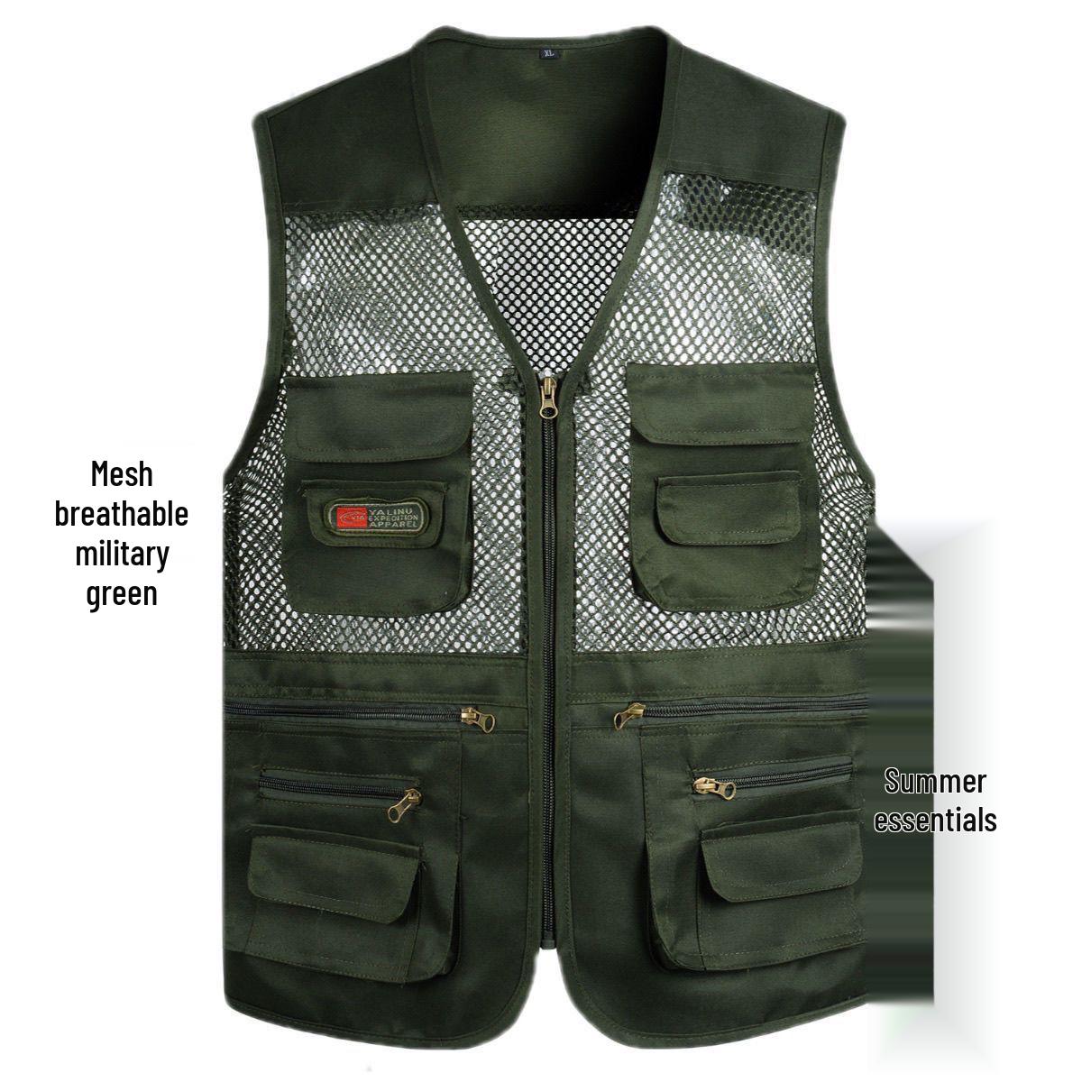 Men s Plus Velvet Multi-Pocket V-Neck Vest for Outdoor Photography & Fishing 4XL (175-200 lbs)
Men s Plus Velvet Multi-Pocket V-Neck Vest for Outdoor Photography & Fishing 4XL (175-200 lbs)
