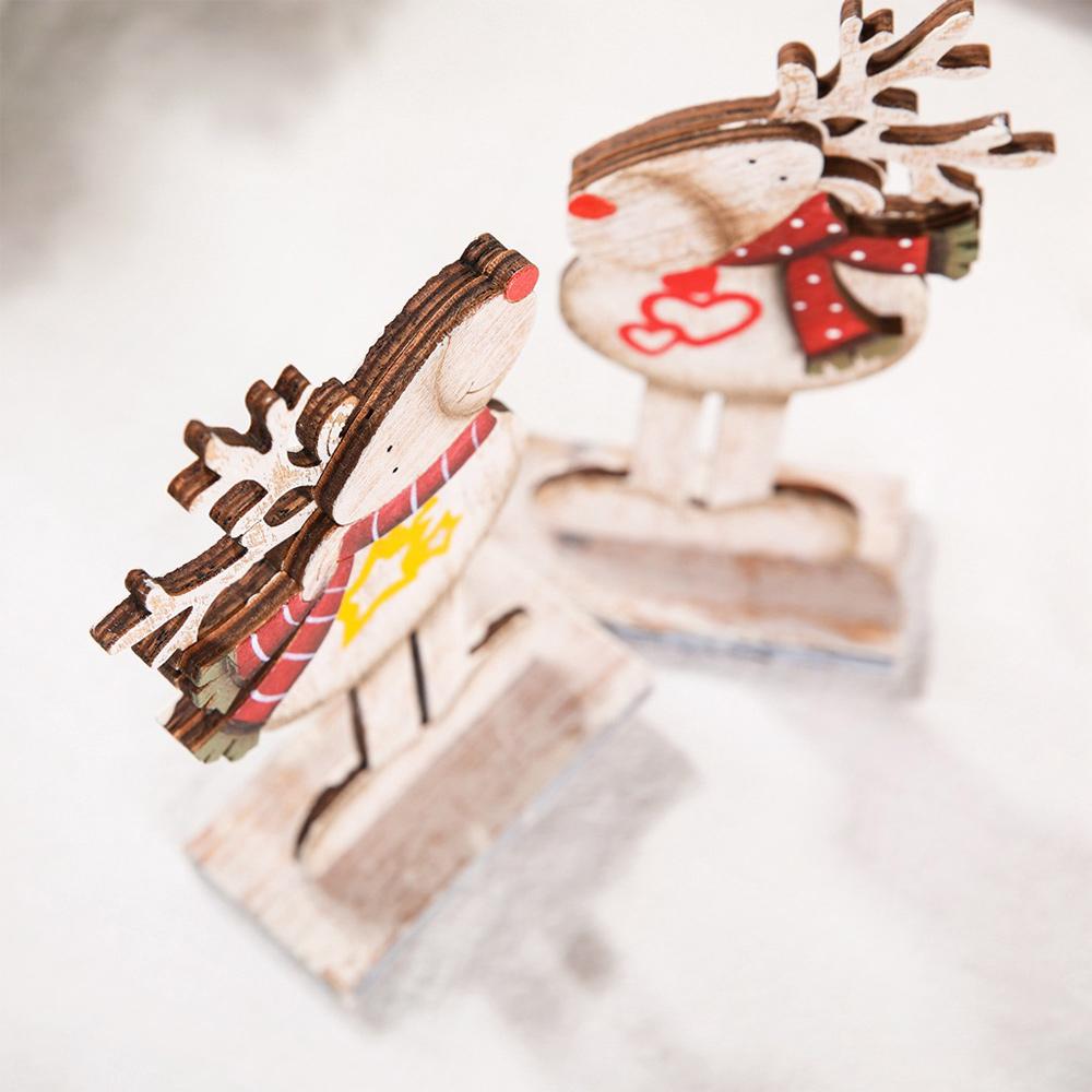 2Pcs Xmas Gift For Kids Wooden Assembled Christmas Elk Christmas Decoration For Home Xmas Decor Christmas Ornament
2Pcs Xmas Gift For Kids Wooden Assembled Christmas Elk Christmas Decoration For Home Xmas Decor Christmas Ornament