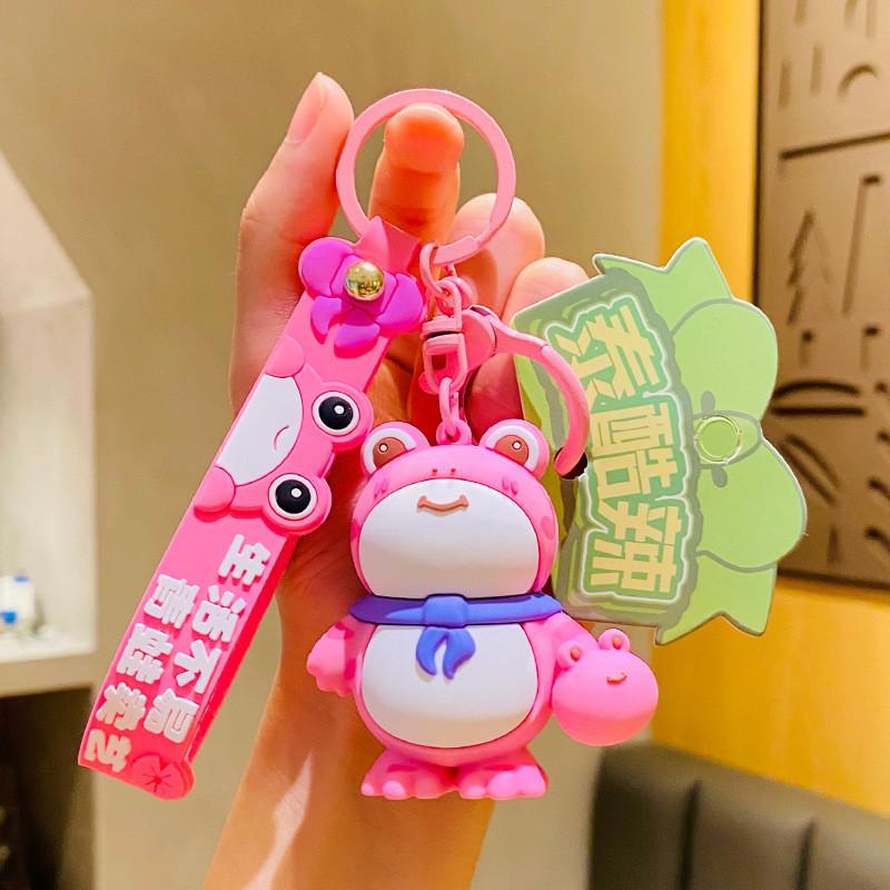Cute Cartoon Frog Keychain Pvc Material Perfect For Backpacks And Keyrings Pink Frog Keychain
Cute Cartoon Frog Keychain Pvc Material Perfect For Backpacks And Keyrings Pink Frog Keychain