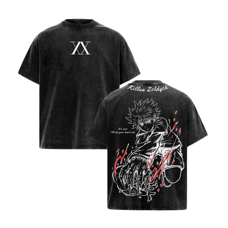 HUNTER×HUNTER Anime T-shirt Killua Zoldyck Tshirt For Men s Clothing Retro Washed Oversized T Shirt Short Sleeve Cotton Tees Top S чёрный
HUNTER×HUNTER Anime T-shirt Killua Zoldyck Tshirt For Men s Clothing Retro Washed Oversized T Shirt Short Sleeve Cotton Tees Top S чёрный