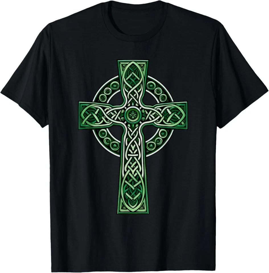 Irish Celtic Cross Knot Christian Holy Trinity Scottish Celt T-Shirt 2XL
Irish Celtic Cross Knot Christian Holy Trinity Scottish Celt T-Shirt 2XL