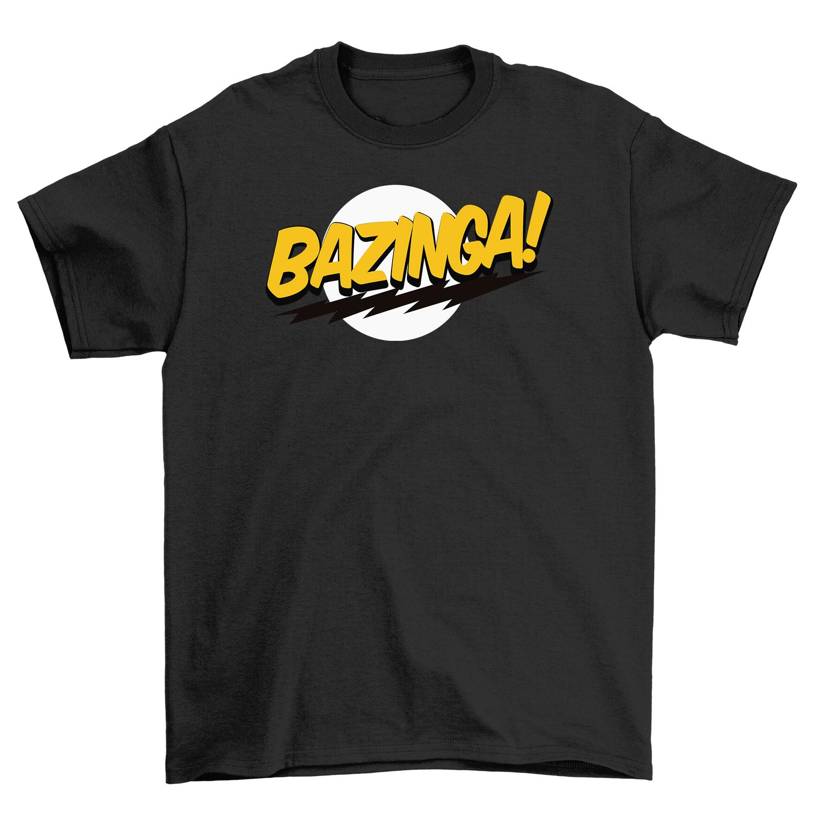 Bazinga! Funny T-Shirt Mens Womens Tees Top BAZINGA! - Soft Cotton Blend, Geeky Humor, Unisex Desig S
Bazinga! Funny T-Shirt Mens Womens Tees Top BAZINGA! - Soft Cotton Blend, Geeky Humor, Unisex Desig S