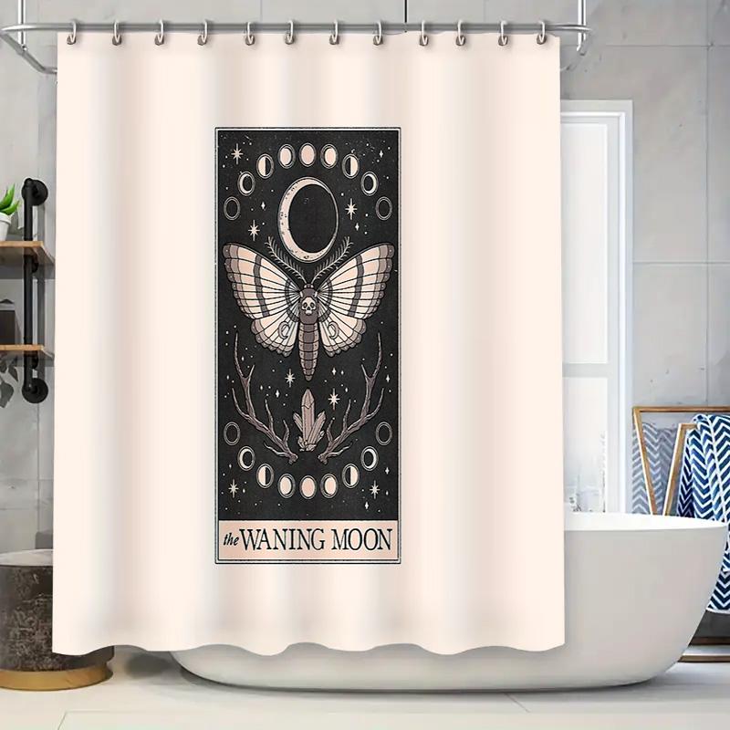 Gothic Moon Moth Tapestry Shower Curtain Halloween Forest Spooky Home Decor Dark Academia Witchy Room Aesthetic Wall Hanging W60H190(CM)-1 Pcs
Gothic Moon Moth Tapestry Shower Curtain Halloween Forest Spooky Home Decor Dark Academia Witchy Room Aesthetic Wall Hanging W60H190(CM)-1 Pcs