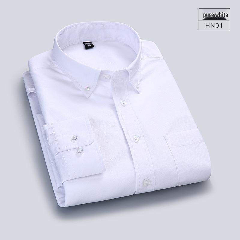 Men s Spring Cotton Oxford Long Sleeve Solid Color Shirt - Business Casual Slim Fit 38
Men s Spring Cotton Oxford Long Sleeve Solid Color Shirt - Business Casual Slim Fit 38
