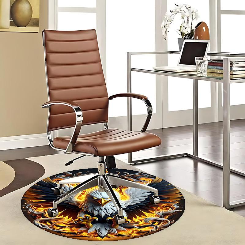 1pc Flaming Eagle Round Carpet - Anime Design Office Chair Mat, Non-Slip Rug for Home Decor, Seasonal Gift, Suitable for Office, Living Room, Bedroom, 80cm by 80cm
1pc Flaming Eagle Round Carpet - Anime Design Office Chair Mat, Non-Slip Rug for Home Decor, Seasonal Gift, Suitable for Office, Living Room, Bedroom, 80cm by 80cm