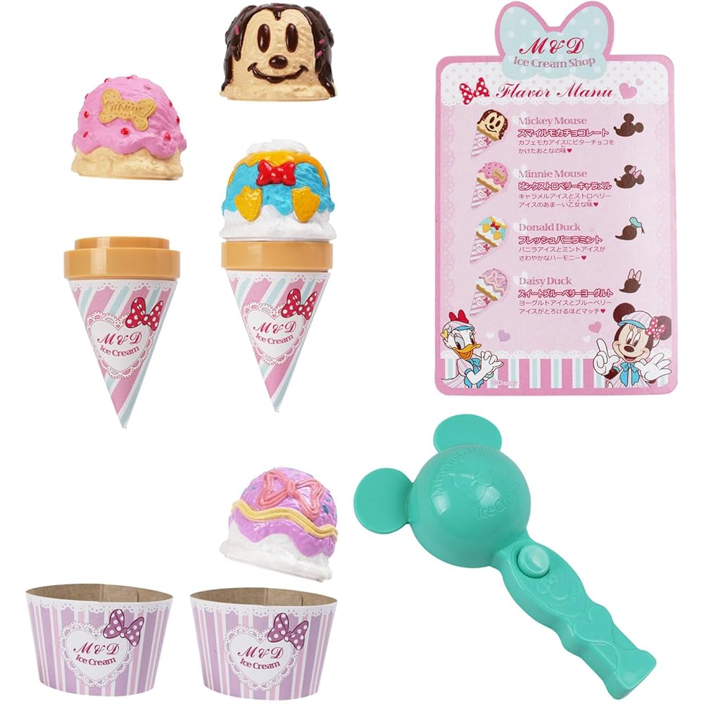 Maruka Minnie & Daisy Ice Cream Shop Toy for Pretend Play Ages 3 and Up
Maruka Minnie & Daisy Ice Cream Shop Toy for Pretend Play Ages 3 and Up