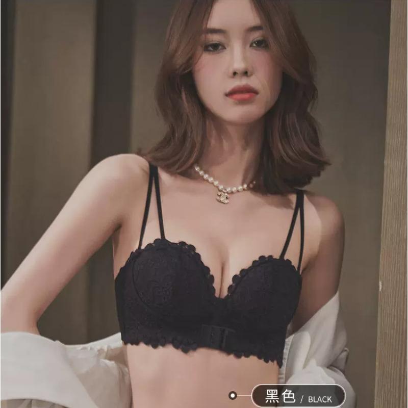 Lace Front Closure Push Up Bra S чорний
Lace Front Closure Push Up Bra S чорний