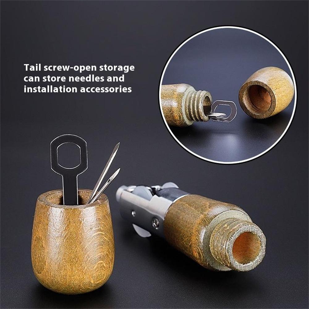 Leather Stitching Tool DIY Leathercraft Saddles Canvas Shoes Sewing Kit with Needles and Line Type A
Leather Stitching Tool DIY Leathercraft Saddles Canvas Shoes Sewing Kit with Needles and Line Type A