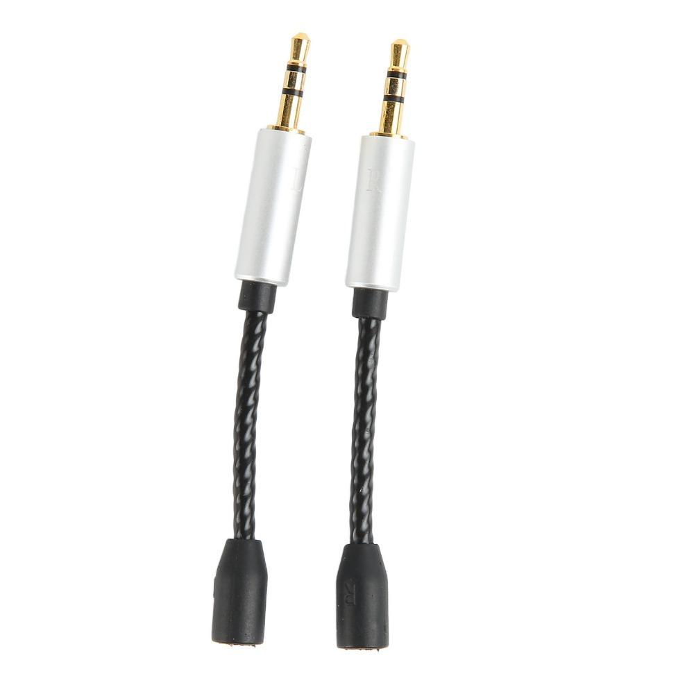 2PCS Plug and Play Lossless Sound Cord Gold Plated Interface Headphone Adapter Cord Music Listening MMCX to 2.5mm
2PCS Plug and Play Lossless Sound Cord Gold Plated Interface Headphone Adapter Cord Music Listening MMCX to 2.5mm