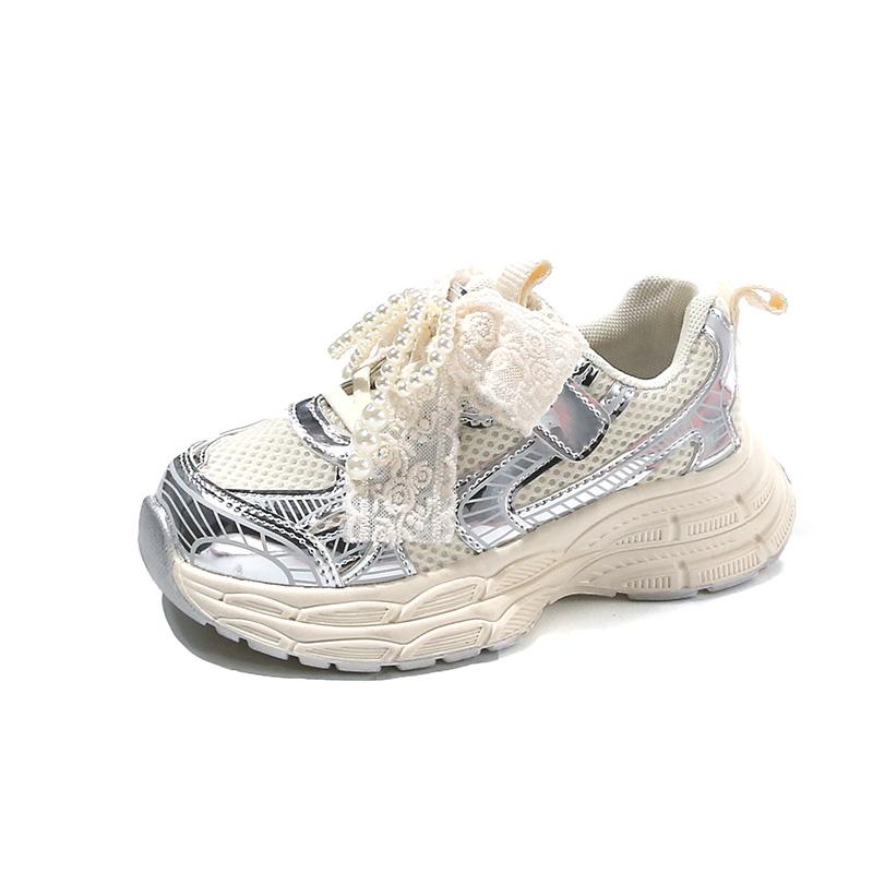Girls Sweet Gauze Bow Decorative Sneakers New Spring and Autumn Breathable Fashion Beaded Children s Running Shoes. 37 бежевий
Girls Sweet Gauze Bow Decorative Sneakers New Spring and Autumn Breathable Fashion Beaded Children s Running Shoes. 37 бежевий