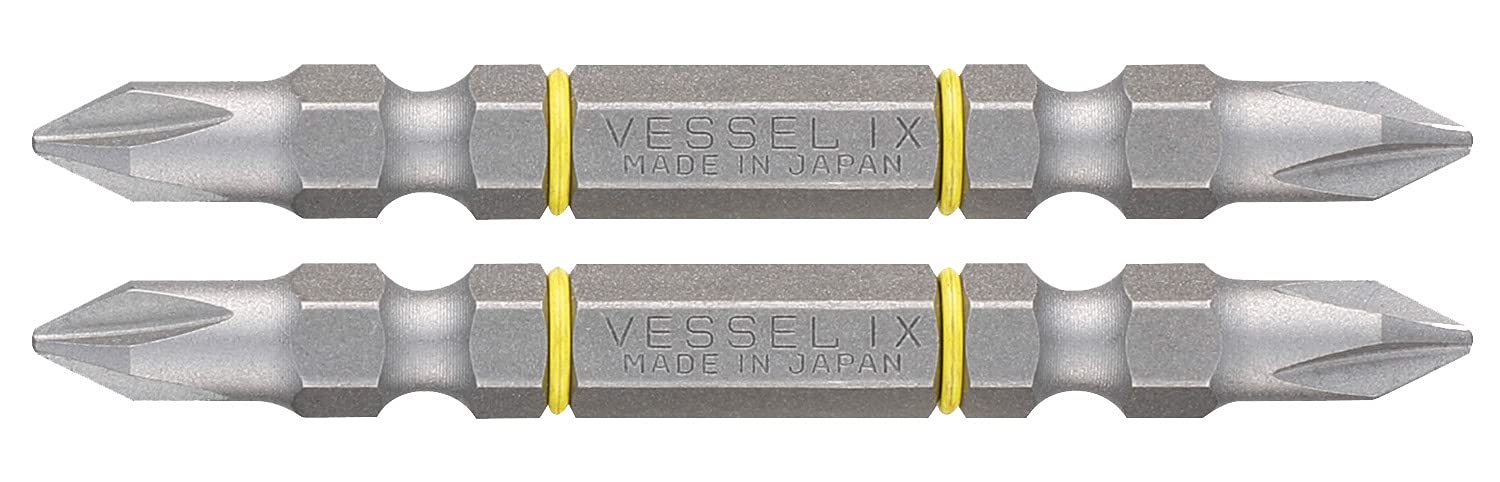 VESSEL 40V Compatible Problem Solving Bit No Shaking Double Ended Bit x 65 Set of 2 DC141065 +1
VESSEL 40V Compatible Problem Solving Bit No Shaking Double Ended Bit x 65 Set of 2 DC141065 +1