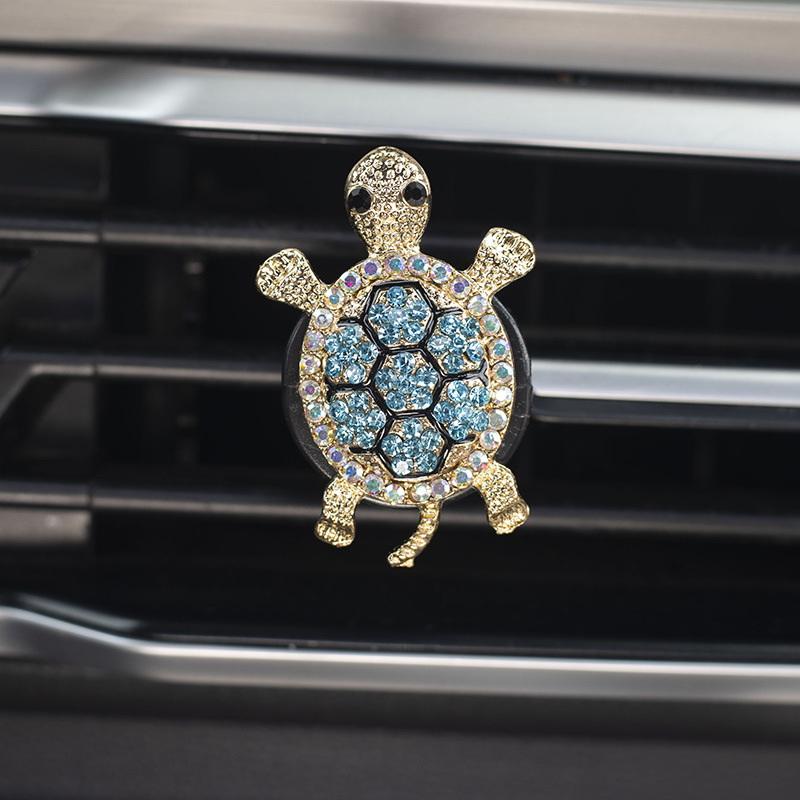 petiteCute Cartoon Turtle Perfume Clip Car Vent Freshener Clip Unique Animal Scent for Car Interior Air Outlet Decoration
petiteCute Cartoon Turtle Perfume Clip Car Vent Freshener Clip Unique Animal Scent for Car Interior Air Outlet Decoration