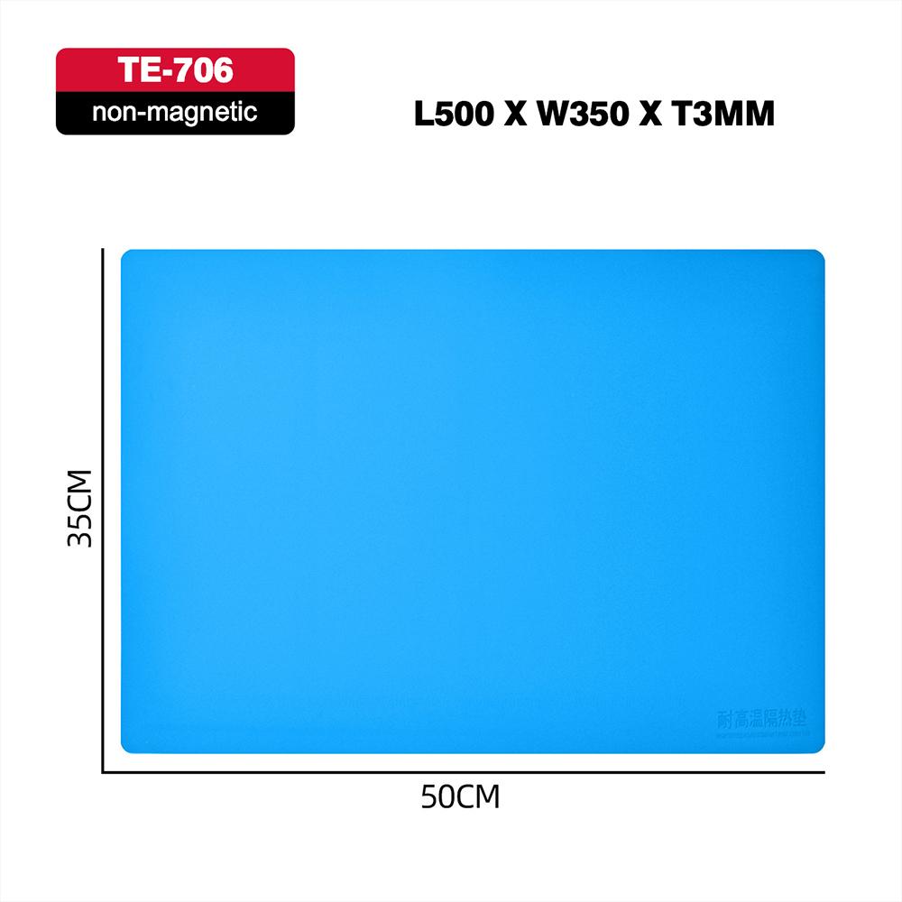 ESD Heat Insulation Soldering Working Mat Silicone insulation pad High temperature resistance welder Working Mat have magnet синій
ESD Heat Insulation Soldering Working Mat Silicone insulation pad High temperature resistance welder Working Mat have magnet синій