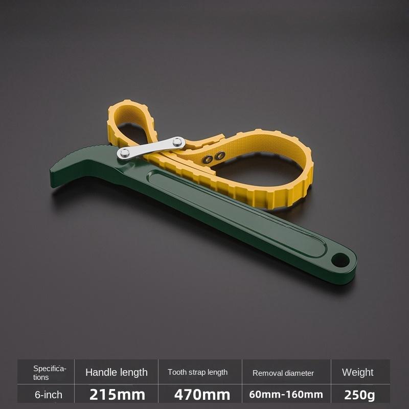 1 шт. 6-дюймовый ленточный ключ, съемник масляного фильтра, гаечный ключ, цепной ключ, открыватель ремня, регулируемый инструмент для разборки зелёный
1 шт. 6-дюймовый ленточный ключ, съемник масляного фильтра, гаечный ключ, цепной ключ, открыватель ремня, регулируемый инструмент для разборки зелёный
