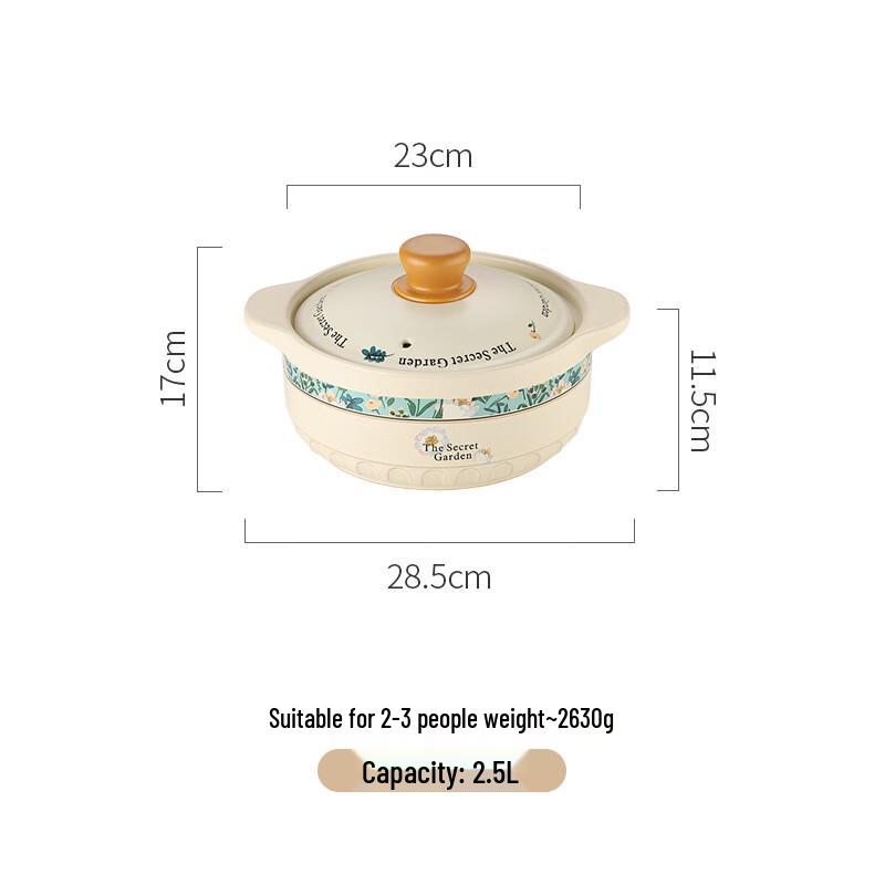 Wutuo Ceramic Clay Pot Stew Cooker
Wutuo Ceramic Clay Pot Stew Cooker