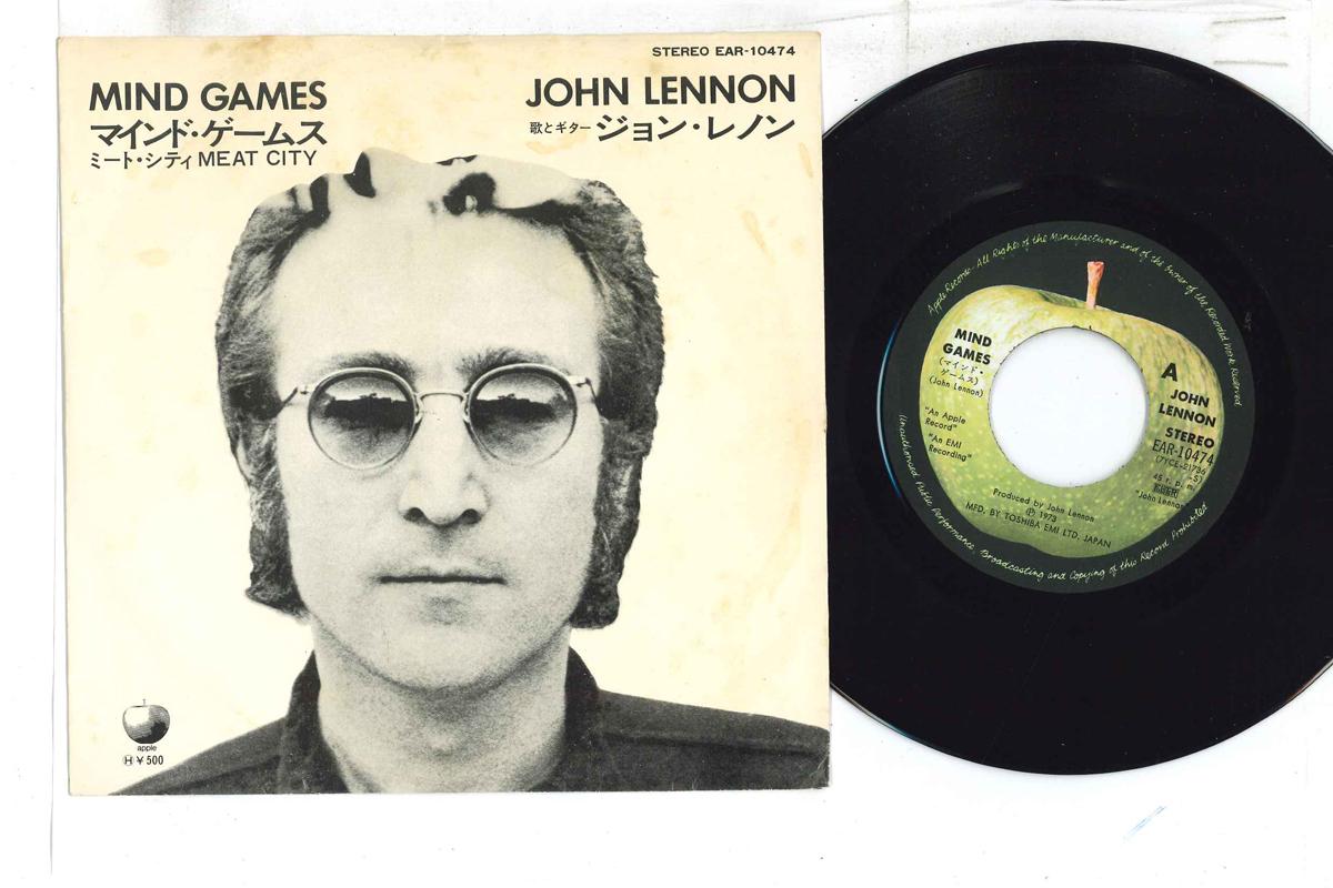 7inch Record JOHN LENNON - Mind Games / Meat City EAR10474 APPLE 1973 Japan Rock Used
7inch Record JOHN LENNON - Mind Games / Meat City EAR10474 APPLE 1973 Japan Rock Used